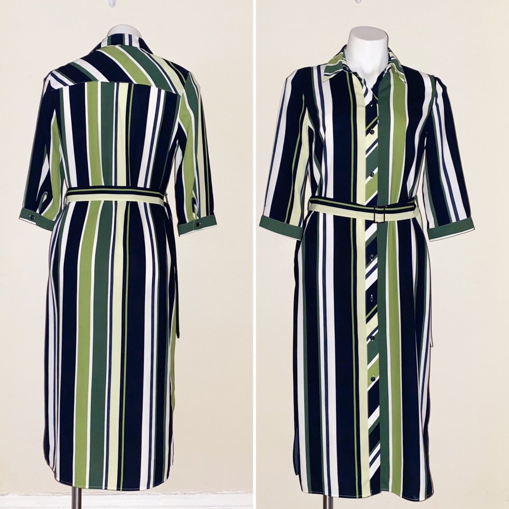 Next Tailoring Striped Dress - NWT